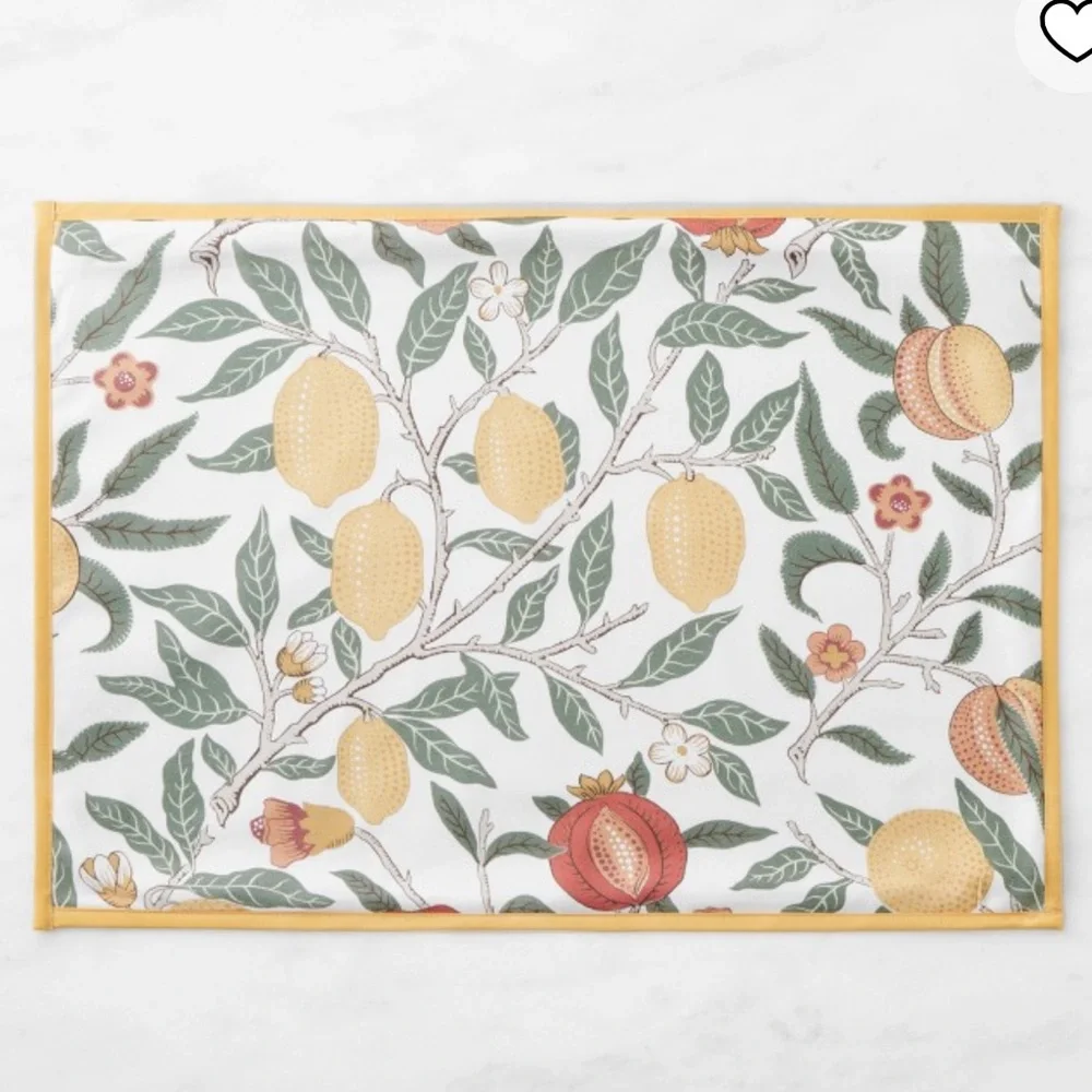 Morris & Co. x Williams Sonoma Outdoor Fruit Placemat